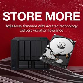 img 1 attached to Seagate IronWolf 8TB NAS Internal Hard Drive - Reliable CMR Technology for High-Performance Storage
