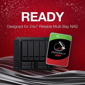 img 2 attached to Seagate IronWolf 8TB NAS Internal Hard Drive - Reliable CMR Technology for High-Performance Storage