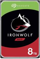seagate ironwolf 8tb nas internal hard drive - reliable cmr technology for high-performance storage logo