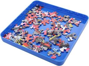 img 3 attached to 🧩 Organize and Sort Puzzles with Jigitz Jigsaw Puzzle Sorter Trays