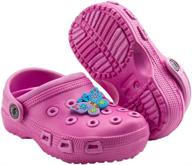 babelvit clogs water sandals - cute slip-on shoes for toddler kids, boys and girls - light summer children's beach pool play slippers (toddler/little kids) logo