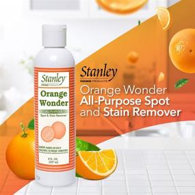 img 3 attached to 🌟 Stanley Home Products Orange Wonder: Eco-Friendly All-Purpose Spot and Stain Remover for Baby and Kid's Clothing, Carpet, Furniture, Couch, and Car Interior – Oil & Grease Cleaning and Laundry Detergent