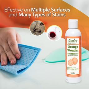 img 1 attached to 🌟 Stanley Home Products Orange Wonder: Eco-Friendly All-Purpose Spot and Stain Remover for Baby and Kid's Clothing, Carpet, Furniture, Couch, and Car Interior – Oil & Grease Cleaning and Laundry Detergent