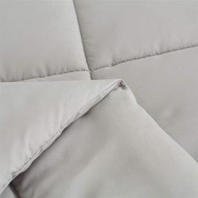 img 1 attached to EMME Comforter Alternative Comfortable Microfiber