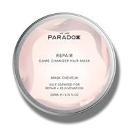 🥥 paradoxx repair game changer hair mask 200ml – coconut oil infused leave-in treatment for restoring dry, damaged hair of all types logo