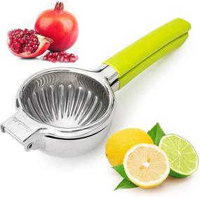 img 4 attached to 🍋 CasaLaMia Lemon Lime Citrus Squeezer: Portable Stainless Steel Citrus Juicer Hand Press for Effortless Juice Extraction