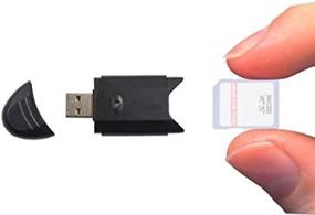 img 3 attached to 🖥️ Черный USB 2.0 кардридер/райтер Zeikos ZE-SDR5 для SD/SDHC/MMC - улучшенный SEO