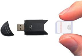 img 2 attached to 🖥️ Черный USB 2.0 кардридер/райтер Zeikos ZE-SDR5 для SD/SDHC/MMC - улучшенный SEO