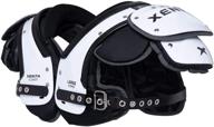 🏈 all-purpose xenith element hybrid varsity football shoulder pads for adult players: optimal protection gear логотип