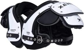 img 4 attached to 🏈 All-Purpose Xenith Element Hybrid Varsity Football Shoulder Pads for Adult Players: Optimal Protection Gear