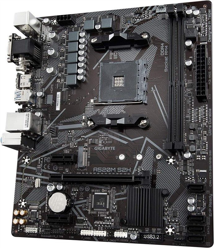 Gigabyte A520M K Micro ATX AM4 Motherboard (A520M K) - PCPartPicker