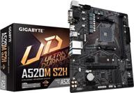 💻 gigabyte a520m s2h: материнская плата amd ryzen am4 microatx с продвинутыми функциями логотип