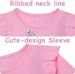 img 1 attached to 🦄 Adorable Unicorn Pattern: Vaschy Toddler Girls' Clothing Collection