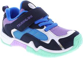 img 1 attached to 👦 TSUKIHOSHI Boys' Strap Closure Washable Slip Resistant Non Marking Shoes