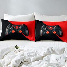 img 1 attached to Gamepad Bedding Controller Comforter Console