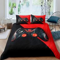 gamepad bedding controller comforter console logo