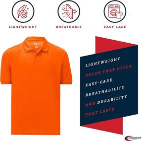 img 3 attached to Premium Moisture Wicking Shirts Orange