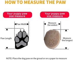 img 1 attached to 🐾 CMNNQ Snow Small Dog Boots: Anti-skid Winter Pet Shoes, Waterproof & Skidproof Paw Protectors - Warm Booties for Puppy Play