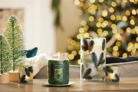 img 1 attached to 🕯️ Premium Yankee Candle Large Jar Candle: Balsam & Cedar Fragrance - Long-lasting Scent for a Cozy Atmosphere