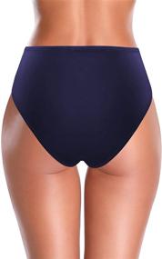 img 3 attached to SHEKINI Waisted Swimsuit Coverage Bottoms Women's Clothing