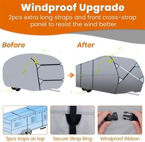 img 2 attached to Upgraded Windproof 300D Top 24&#39