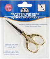 dmc 61253 peacock embroidery scissor logo