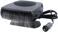 🚗 haiabei portable car heater fan: effective 150w 12v plug-in! anti-fog, windshield defroster, vehicle heater warmer, 2-in-1 heating cooling dryer, auto 360° rotation! logo