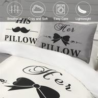 постельные принадлежности наволочки для пар наволочки из микрофибры comforter логотип