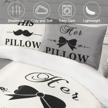 bedding couple pillowcases microfiber comforter logo