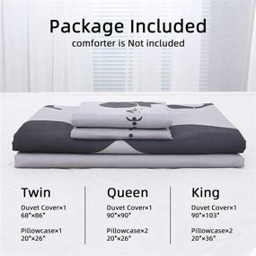 img 2 attached to Bedding Couple Pillowcases Microfiber Comforter