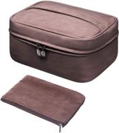 ultimate waterproof cosmetic bag for makeup and toiletries: a must-have for travellers and beauty enthusiasts logo
