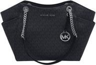 👜 effortless chic: michael kors women's jet set travel large chain shoulder bag logo