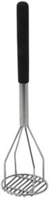 img 1 attached to Winco 4x18 Round Potato Masher with Plastic Handle - Efficient Kitchen Tool for Mashing Potatoes