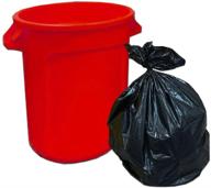 🗑️ resilia heavy duty plastic trash bags btgr-46xh - 32 gallon garbage can liners, 100 bags total logo