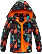 🧥 mgeoy lightweight waterproof raincoats: top-notch windbreakers for boys' clothing logo