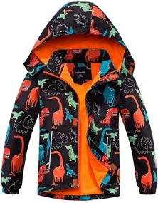 img 4 attached to 🧥 MGEOY Lightweight Waterproof Raincoats: Top-Notch Windbreakers for Boys' Clothing