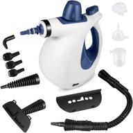 🔥 mosche handheld steam cleaner with 9-piece accessory set - versatile and eco-friendly steam cleaning for home, auto, patio, and more - chemical-free and all natural logo