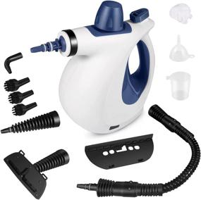 img 4 attached to 🔥 MOSCHE Handheld Steam Cleaner with 9-Piece Accessory Set - Versatile and Eco-Friendly Steam Cleaning for Home, Auto, Patio, and More - Chemical-Free and All Natural