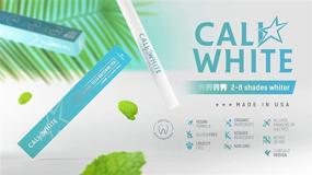 img 2 attached to 🦷 Cali White Teeth Whitening Pen - 35% Carbamide Peroxide Gel, Made in USA, Instant Natural Whitener, Easy-to-Use Brush for On-The-Go, Professional Results, Sensitive Smile Safe, Organic Mint - Vegan & Organic
