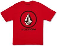 👕 оптимизировано для seo: футболка volcom crisp stone с коротким рукавом для мальчиков (доступна в размерах для больших и маленьких мальчиков) логотип