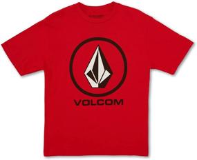 img 2 attached to 👕 Оптимизировано для SEO: Футболка Volcom Crisp Stone с коротким рукавом для мальчиков (доступна в размерах для больших и маленьких мальчиков)