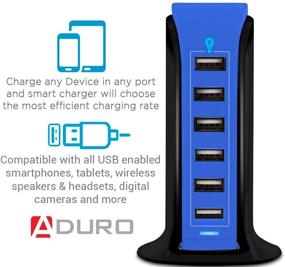 img 2 attached to Aduro Desktop Charging Smartphones Technology Portable Audio & Video