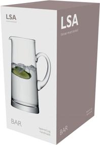 img 1 attached to 🥃 Clear Tapered Barware by LSA International