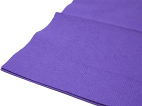 img 2 attached to Purple Dinner Napkin Choice 2 Ply