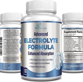 img 4 attached to Advanced Electrolyte Capsules: Maximize Keto Support, Hangover & Muscle Recovery with Enhanced Absorption – Electrolyte Salts, Magnesium, Sodium, Potassium – 100 Vegetarian Caps