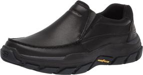 img 4 attached to Skechers USA Mens Respected Catel Brown Men's Shoes