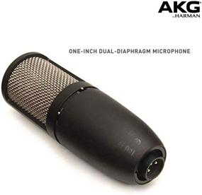 img 3 attached to AKG Pro Audio P420 Dual Capsule Condenser Microphone - Black: Superior sound recording performance