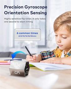 img 1 attached to ⏲️ Ticktime Timer: Multi-Function Electronic Digital Cube Timer for Kids, Pomodoro Timer with Time and Alarm Function - Ideal for Work, Exercise, Games, Cooking