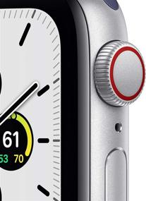 img 3 attached to 💙 Обновленные часы Apple Watch SE 40 мм (GPS + Cellular) - Серебристый алюминиевый корпус с синими ремешком Sport Loop - Купить онлайн