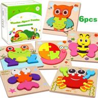 🧩 engaging toddler puzzles: apfity wooden learning for enhanced cognitive skills logo